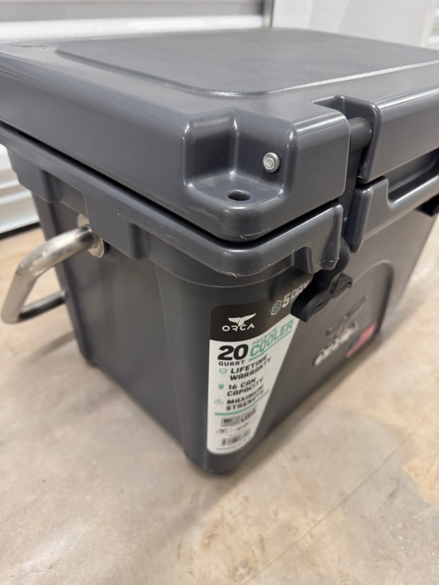 ORCA Charcoal 20 Quart Cooler