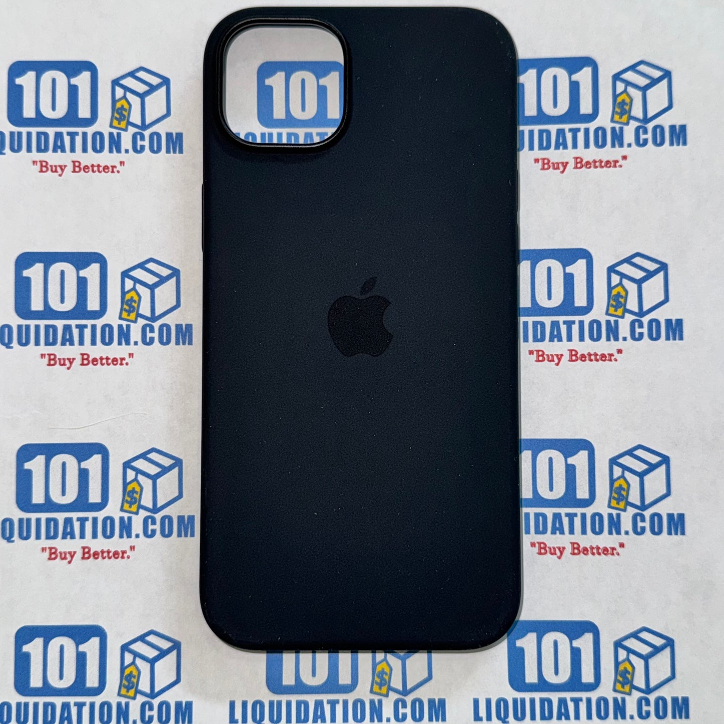 Apple iPhone 15Plus Silicone Case with MagSafe-Black - Open Box