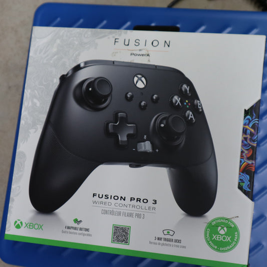 PowerA FUSION Pro 3 Wired Controller for Xbox Series X|S - Black